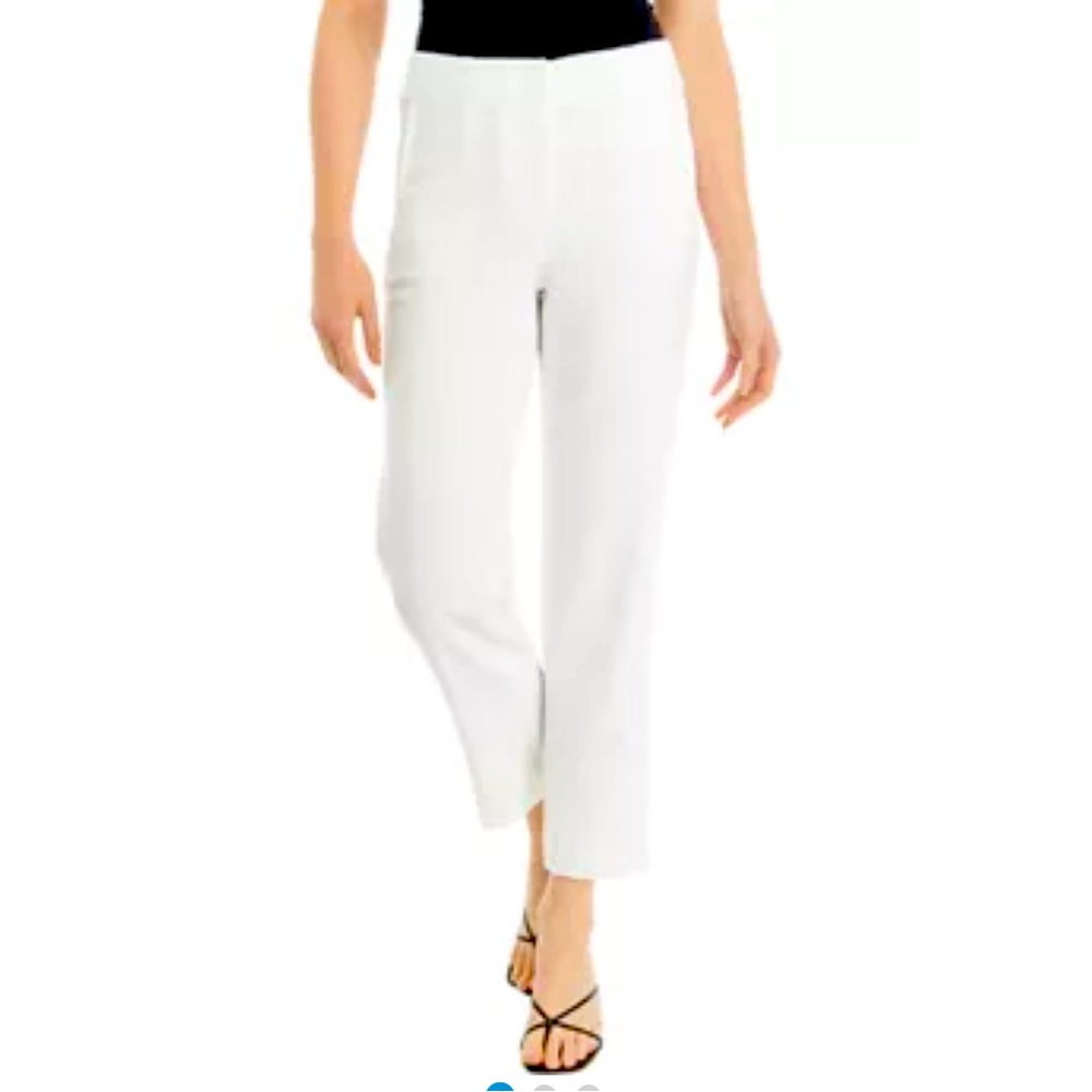The Limited Women's Crepe Fly Front Slim Ankle Pants